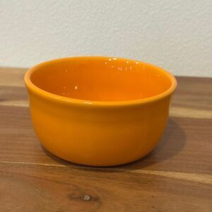 Fiesta bowl for cereal or soup tangerine color